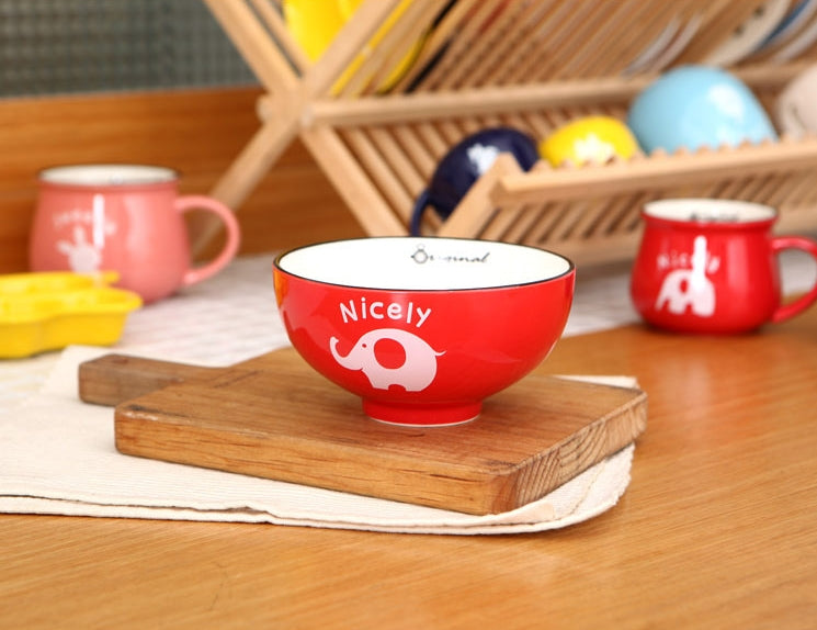 Cute Animals Soup Bowls Sets