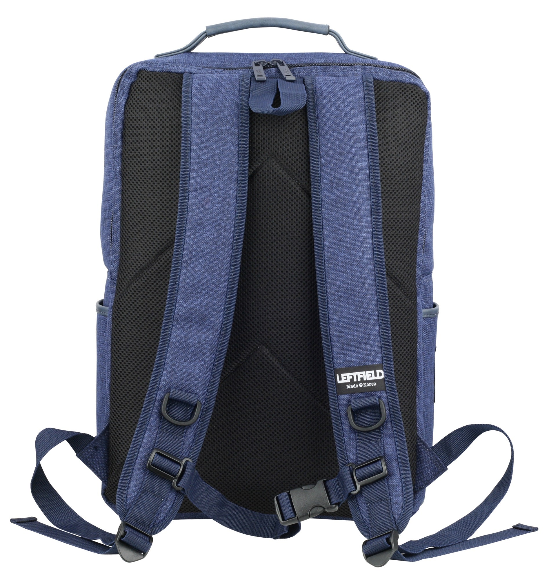 Blue Canvas Casual Laptop Daypack School Backpacks