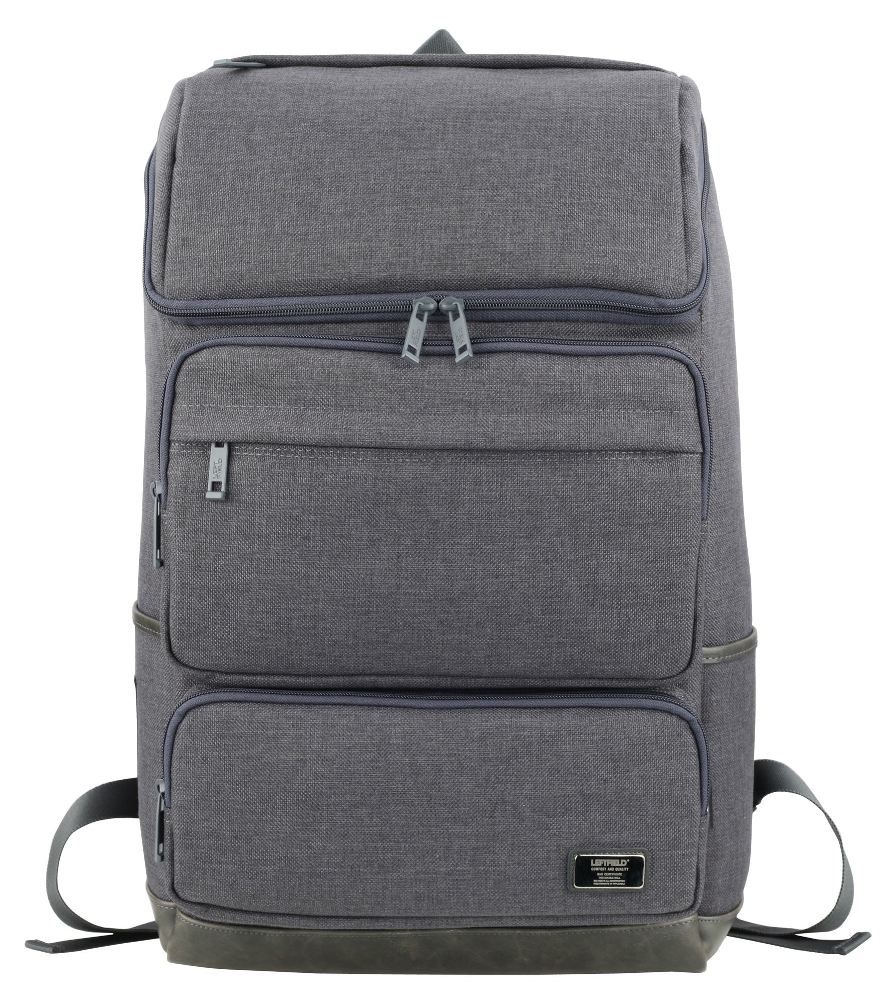 Black Canvas Casual Laptop Daypack Travel Backpacks