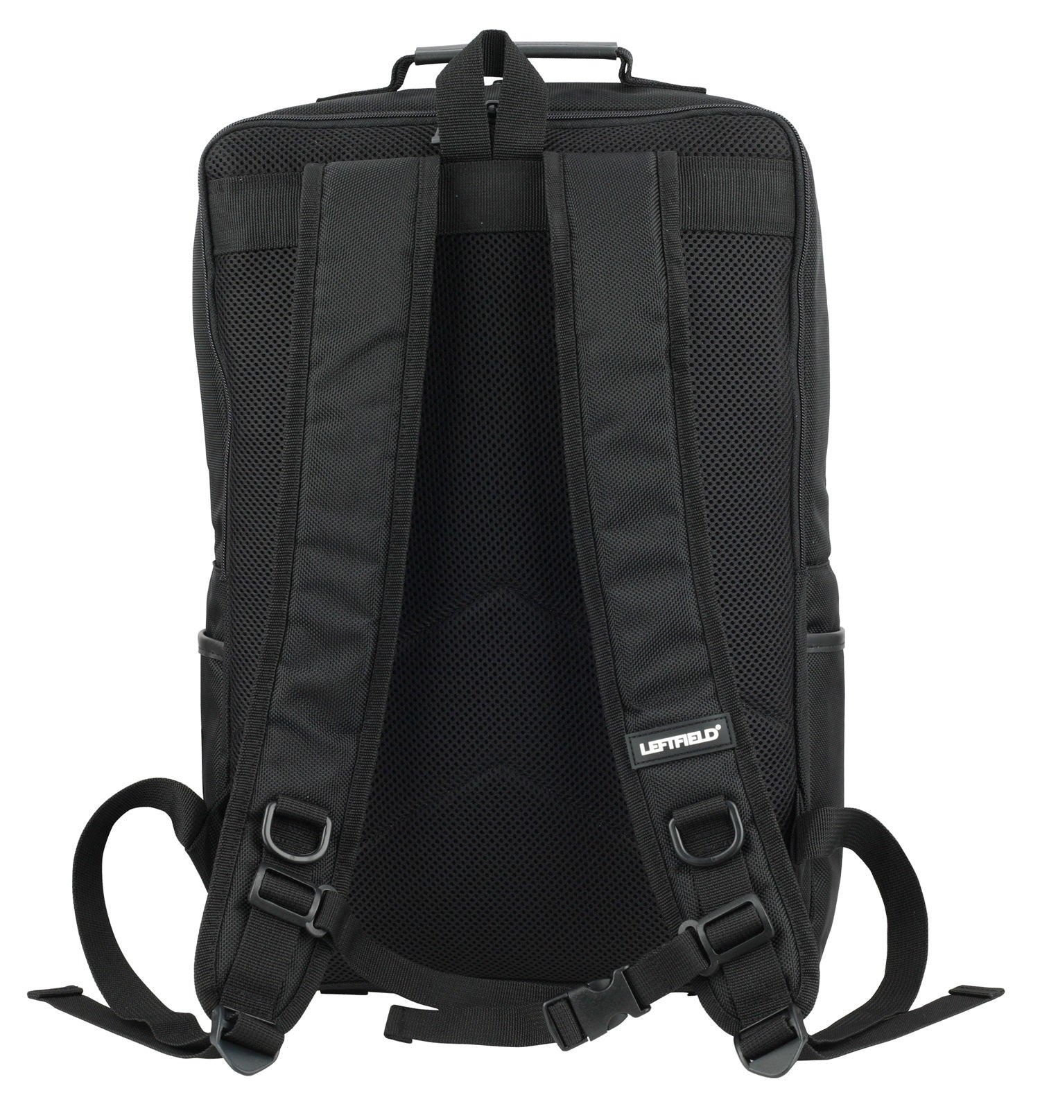 Black Diagonal Zipper Casual Business Travel Backpacks