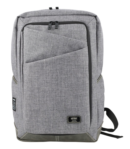 Gray Casual Canvas Laptop School Backpacks