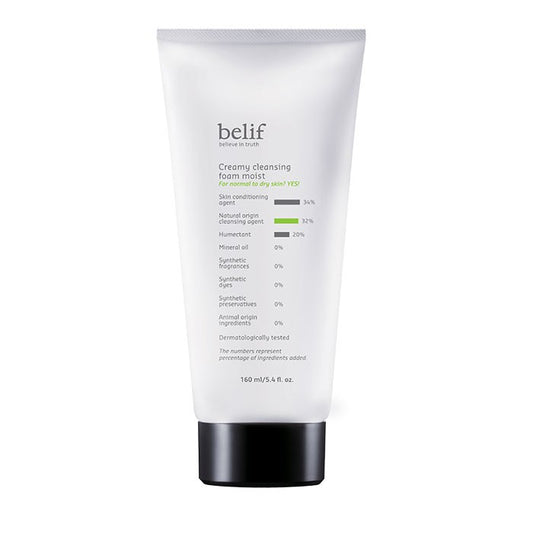 BELIF Creamy Cleansing Foam Moist