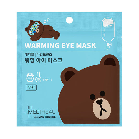MEDIHEAL X LINE FRIENDS Warming Eye Masks [Brown Bear-Unscented]