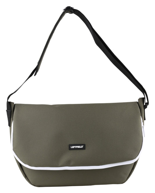 Khaki Green Casual Messenger Bags