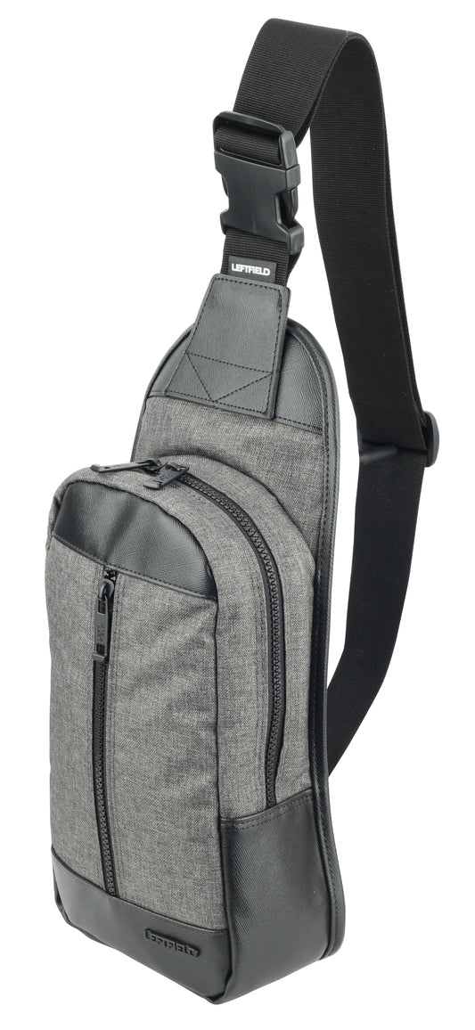 Charcoal Grey Sling Bags Messenger Back Packs