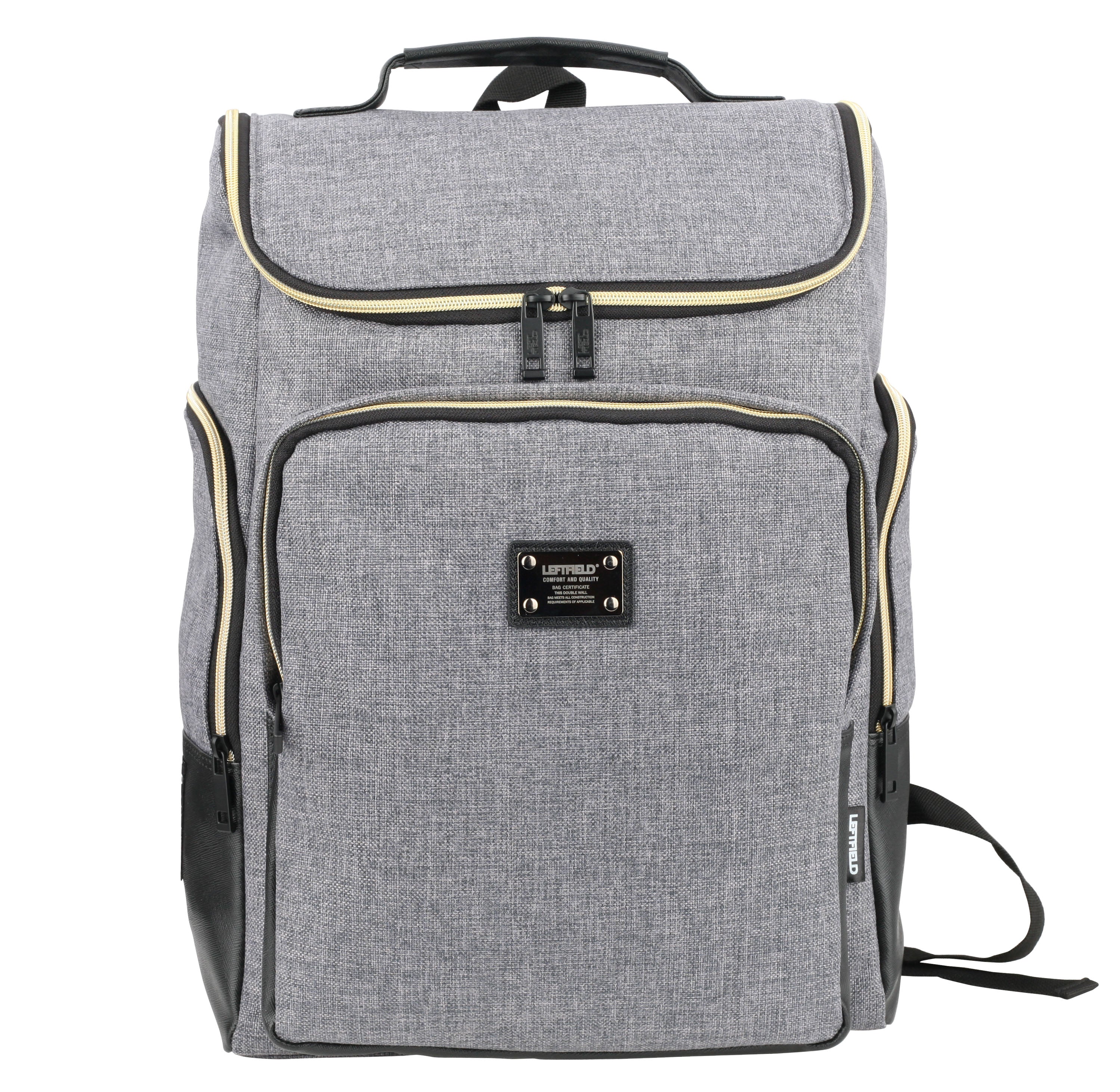 Gray Casual Laptop Backpacks