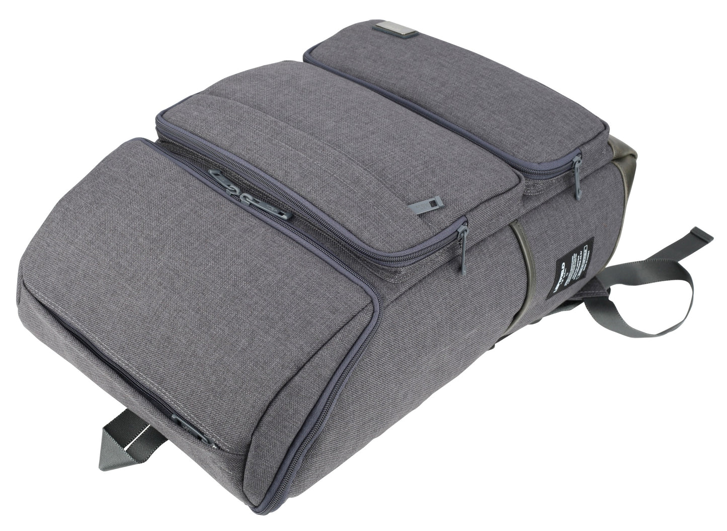 Black Canvas Casual Laptop Daypack Travel Backpacks