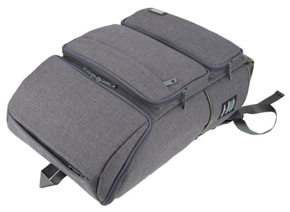 Black Canvas Casual Laptop Daypack Travel Backpacks