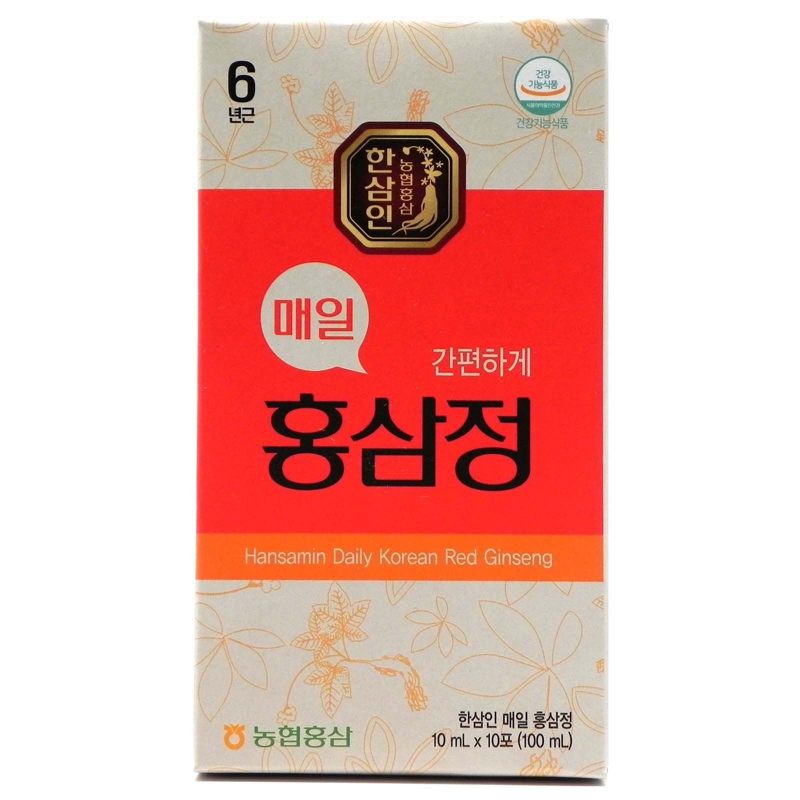 Hansamin Daily Korean 6 Years Root Red Ginseng Extract 30 Sticks