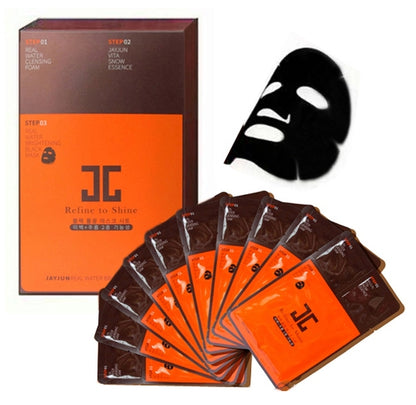 Jayjun Real Water Brightening Black Masks 10 Sheets