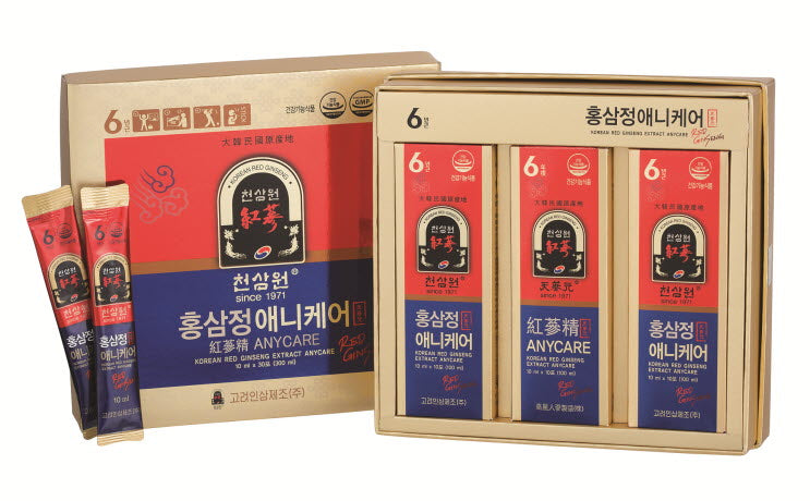 Korean Red Ginseng Extract Anycare (10ml x 30 sticks)