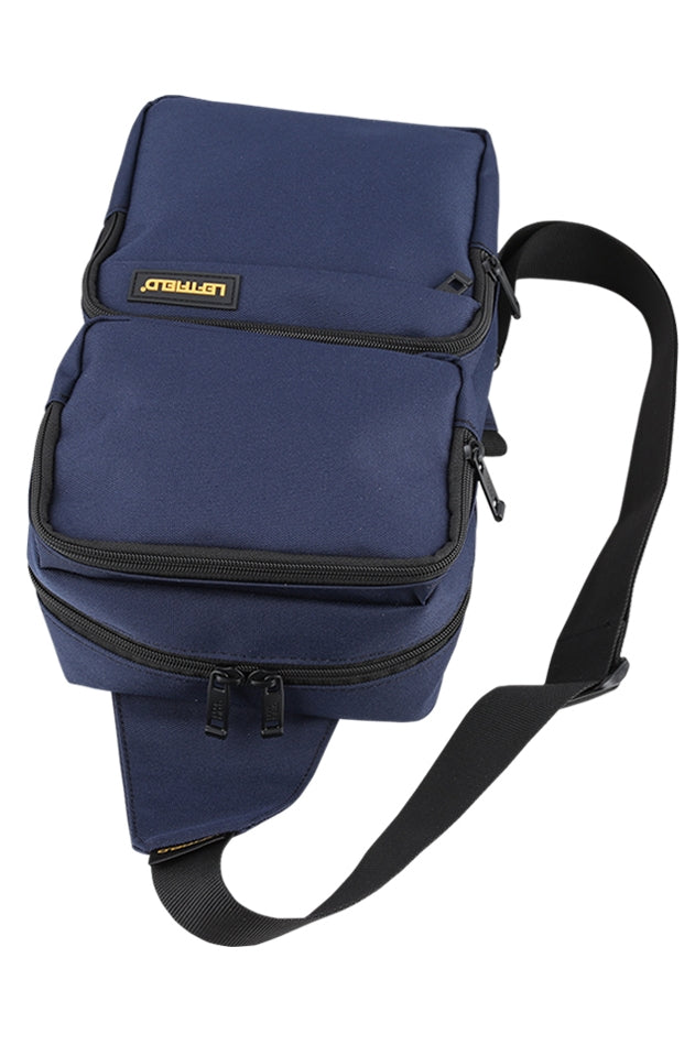 Navy Blue Square Sling Bags