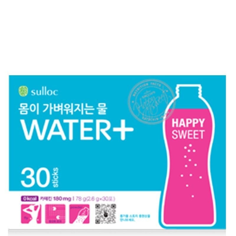 Sulloc Water Plus-Happy Sweet Tea - 30 Sticks