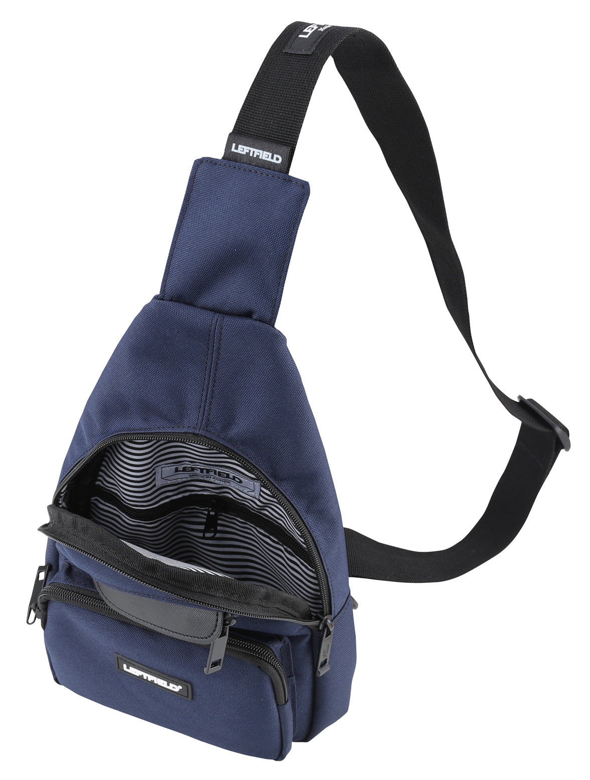 Navy Blue Hiking Messenger Sling Bags