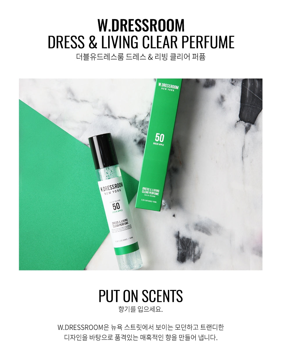 W.Dressroom Dress Living Clear Perfumes 150ml [50. Green Apple]