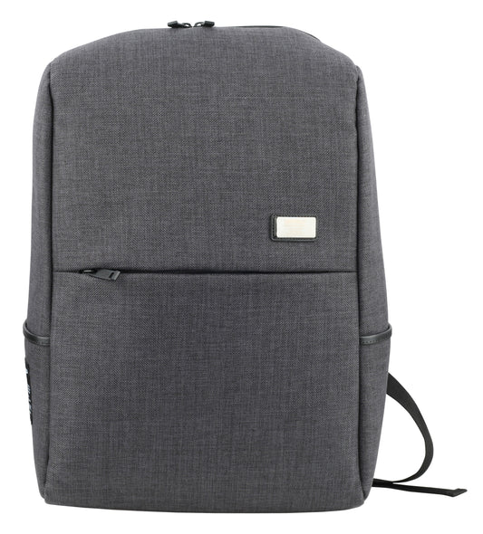 Black Canvas Laptop Backpacks