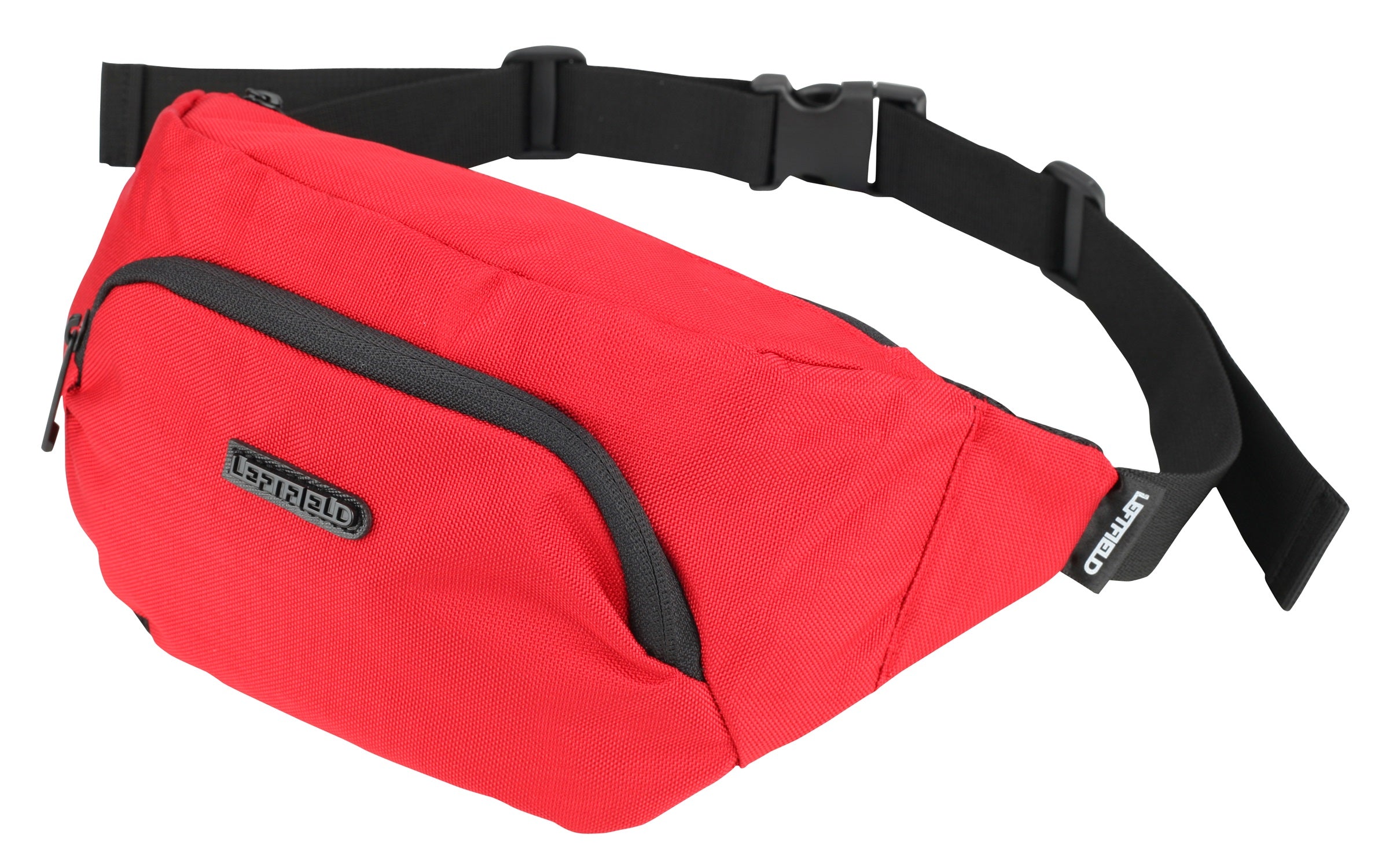 Red Waist Fanny Packs Hiking Crossbody Bags