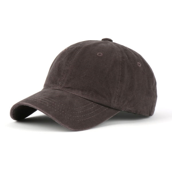 Charcoal Grey Vintage Washed Cotton Baseball Caps