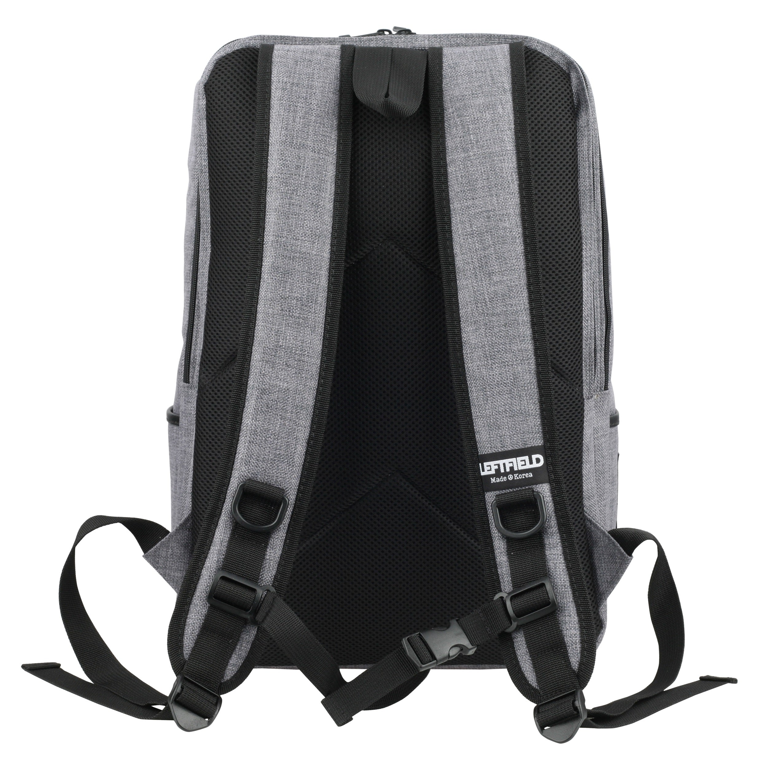 Gray Canvas Laptop Backpacks