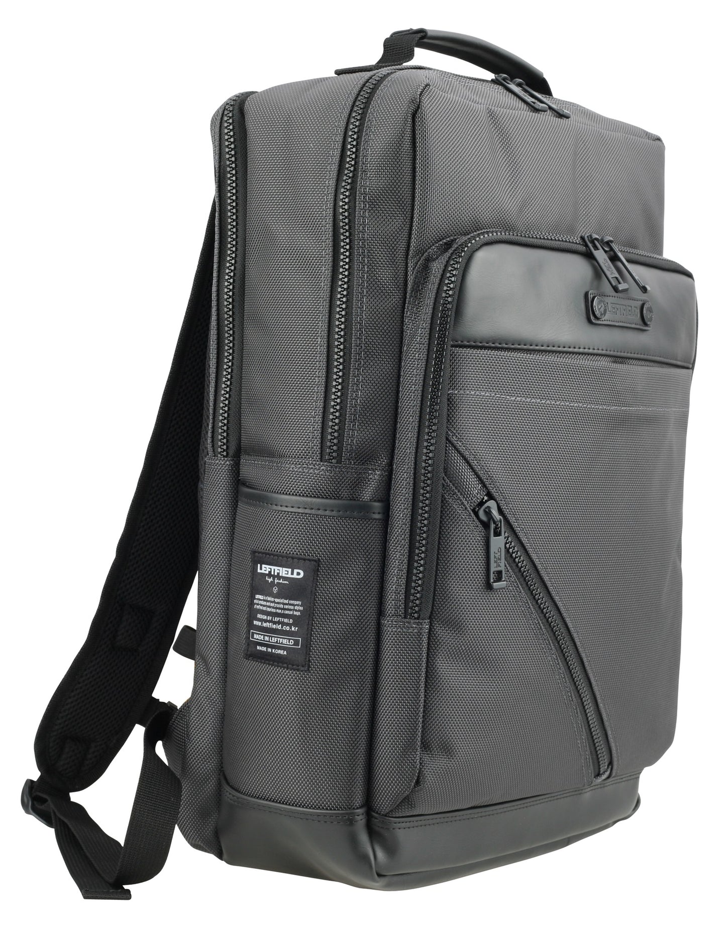 Grey Casual Business Backpacks Laptop Bookbags