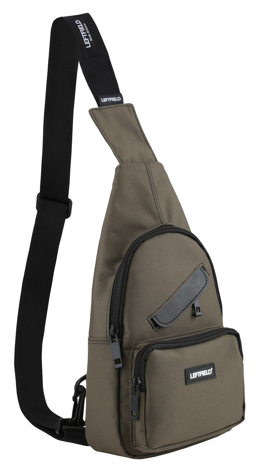 Khaki Green Hiking Messenger Sling Bags