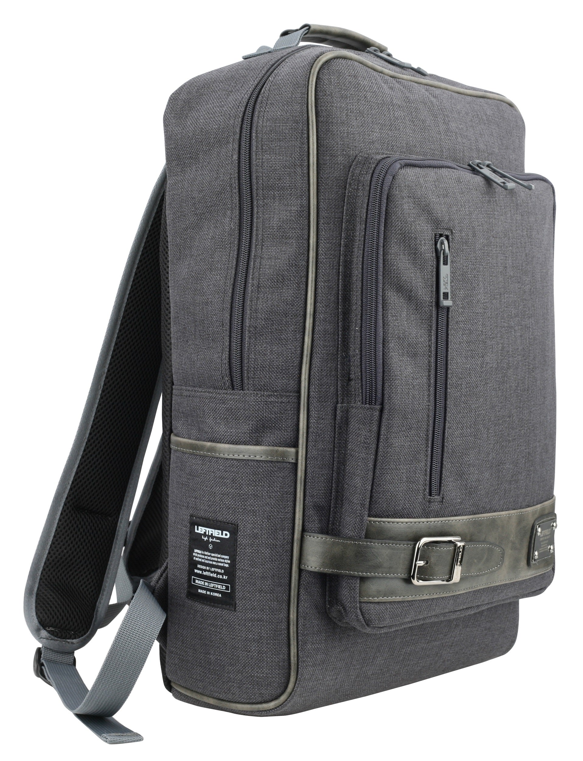 Black Canvas Casual Daypacks Laptop Backpacks