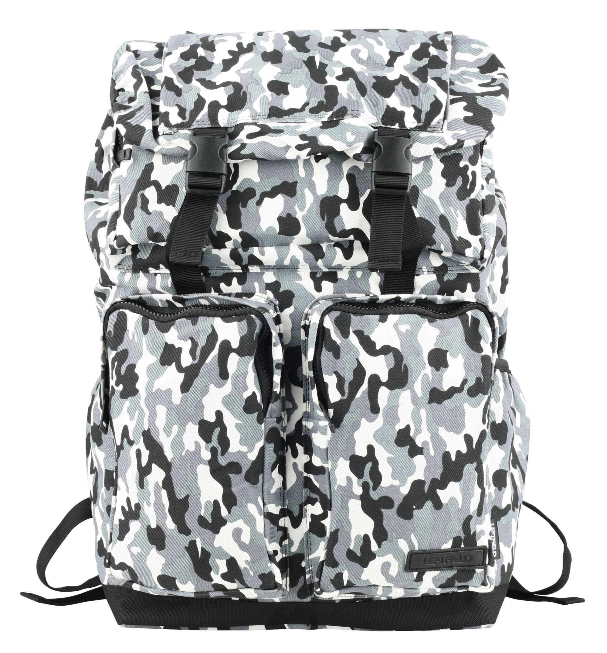 Gray Camouflage Military Travel School Backpacks Rucksacks