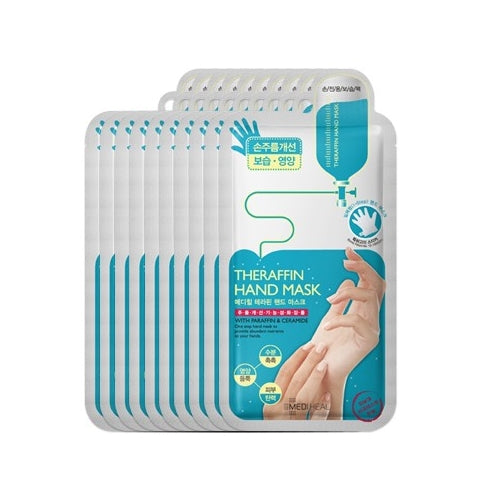 Mediheal Theraffin Hand Masks Skin Care 10 Sheets Moisture Smooth