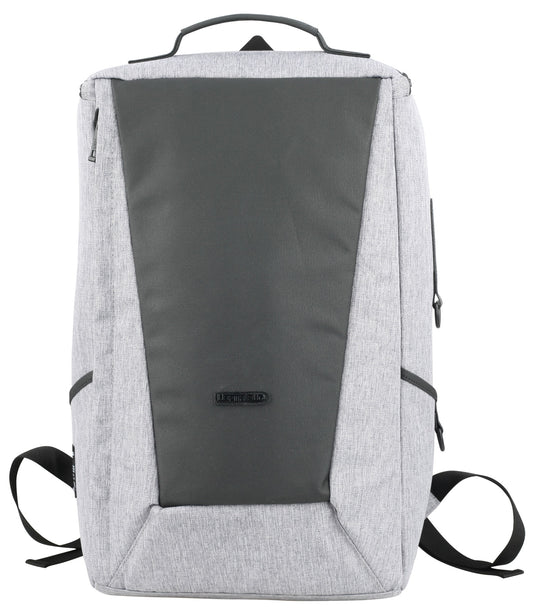 Gray Canvas Casual Business Laptop School Backpacks Bookbags