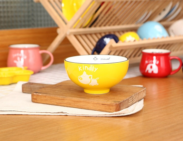 Cute Animals Soup Bowls Sets