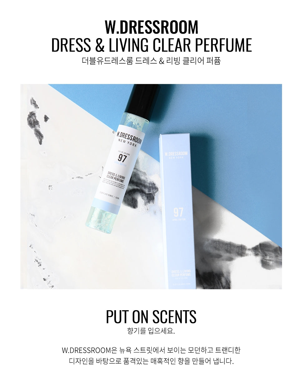 W.Dressroom Dress Living Clear Perfumes 150ml [97.April Cotton]