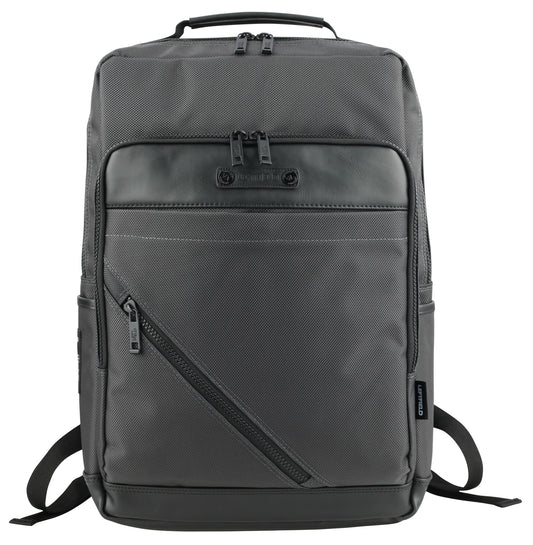 Grey Casual Business Backpacks Laptop Bookbags