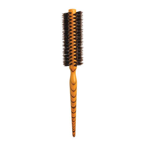 TX-Packing Small Roll Hair Brushes Korean Beauty Drying Natural Wooden