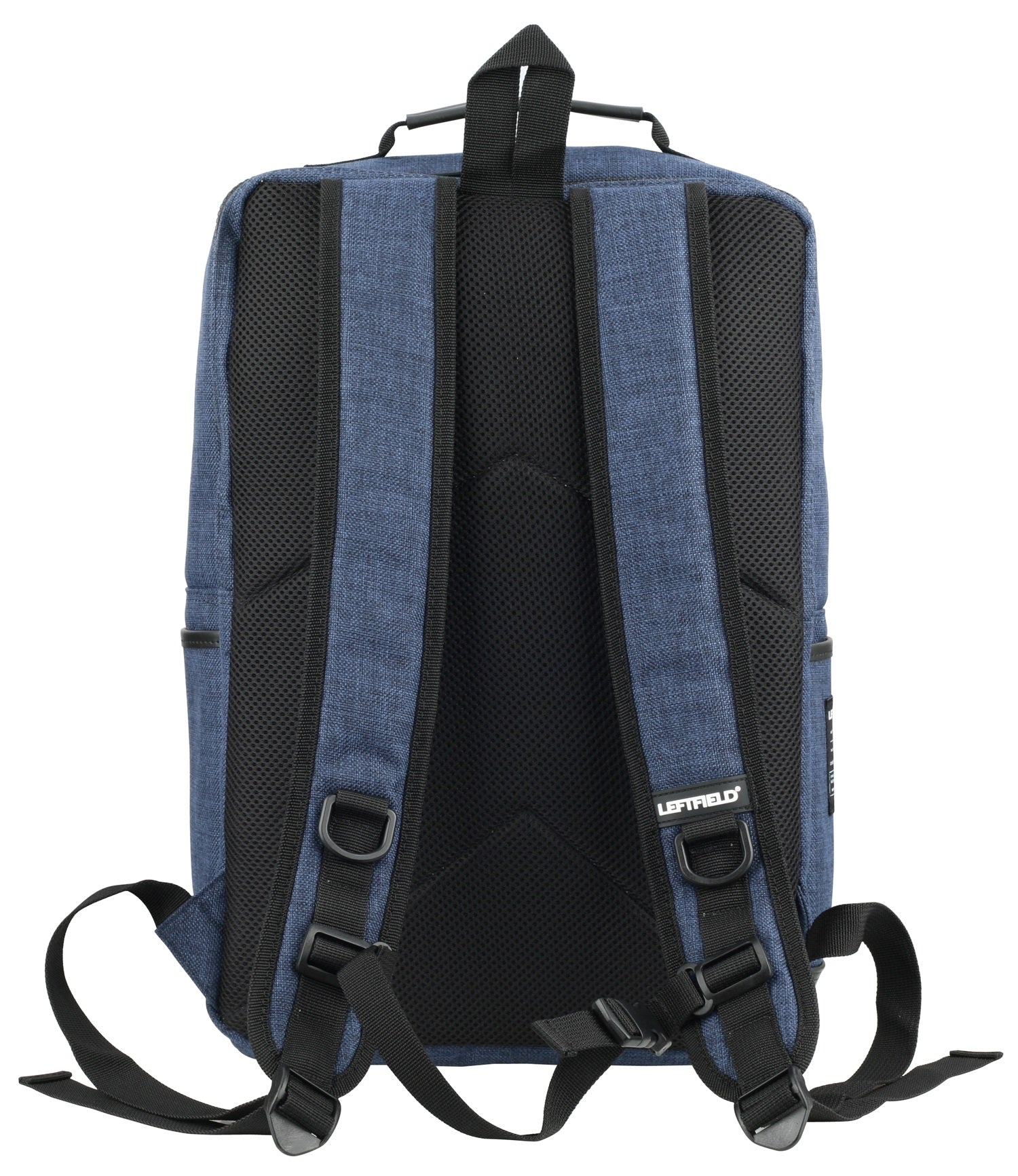 Navy Blue Casual Canvas Business Backpacks Laptop School Bookbags