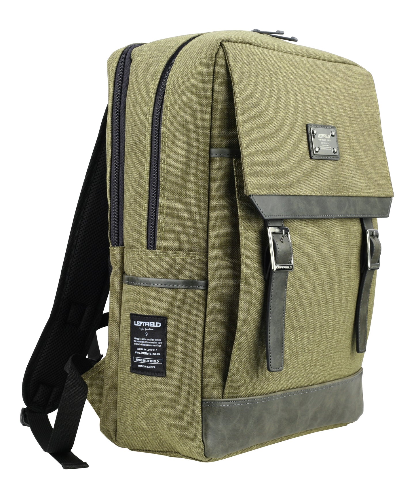 Green Casual Rucksacks Satchel Laptop Backpacks