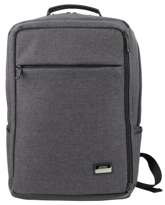 Black Canvas Laptop School Backpacks
