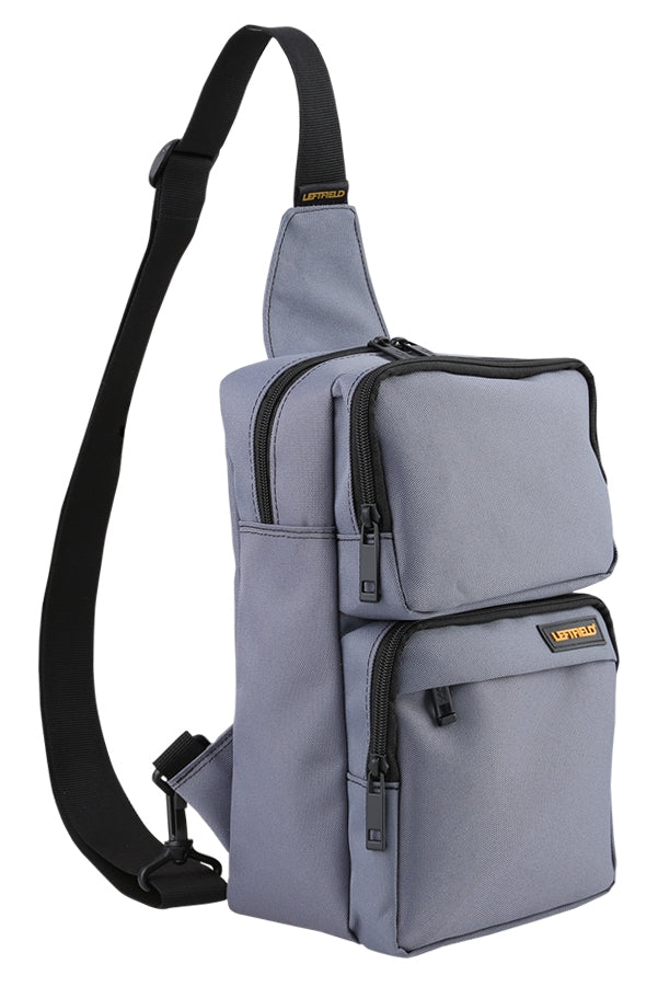 Gray Square Sling Bags