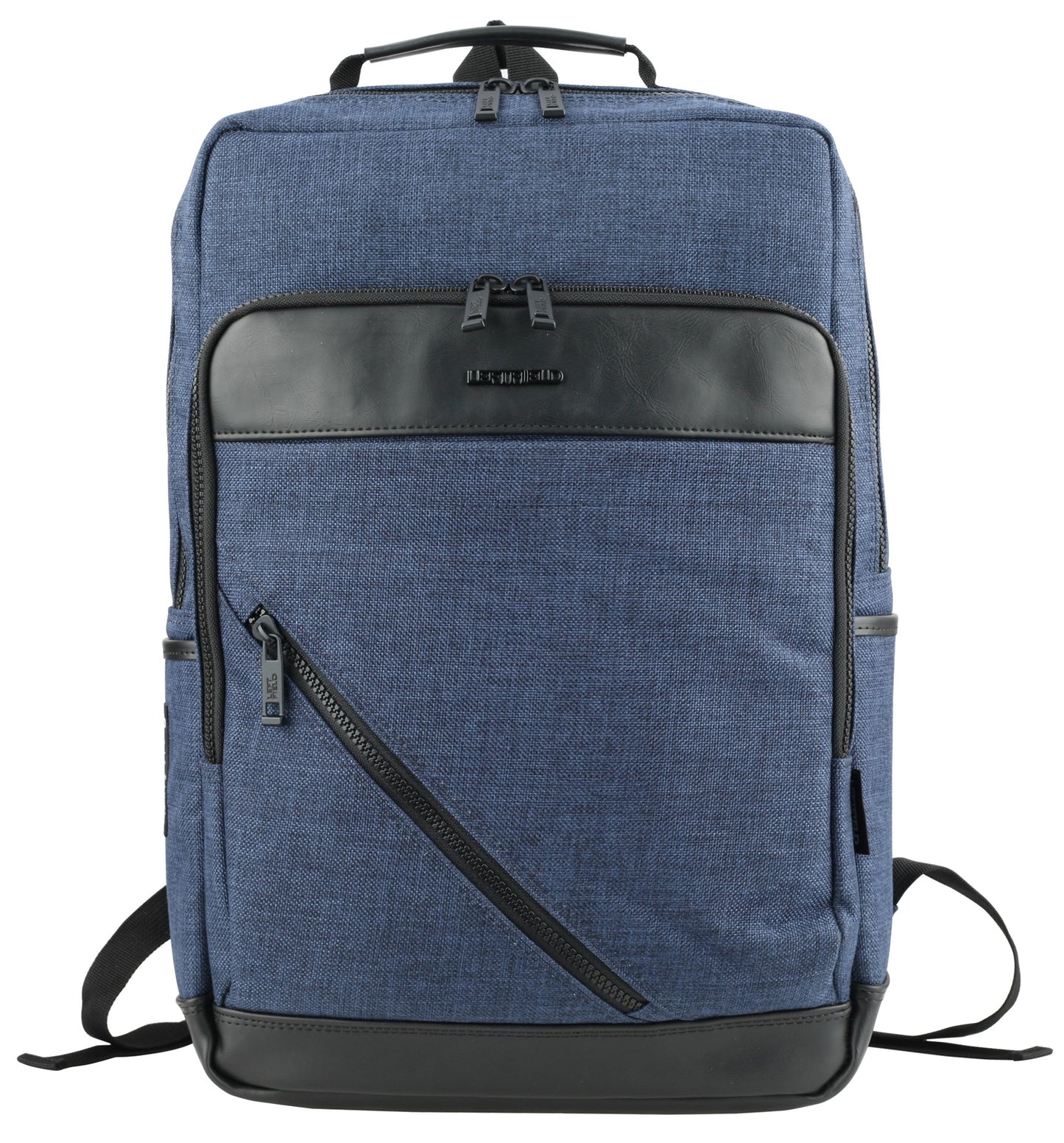 Navy Blue Casual Canvas Business Backpacks Laptop School Bookbags