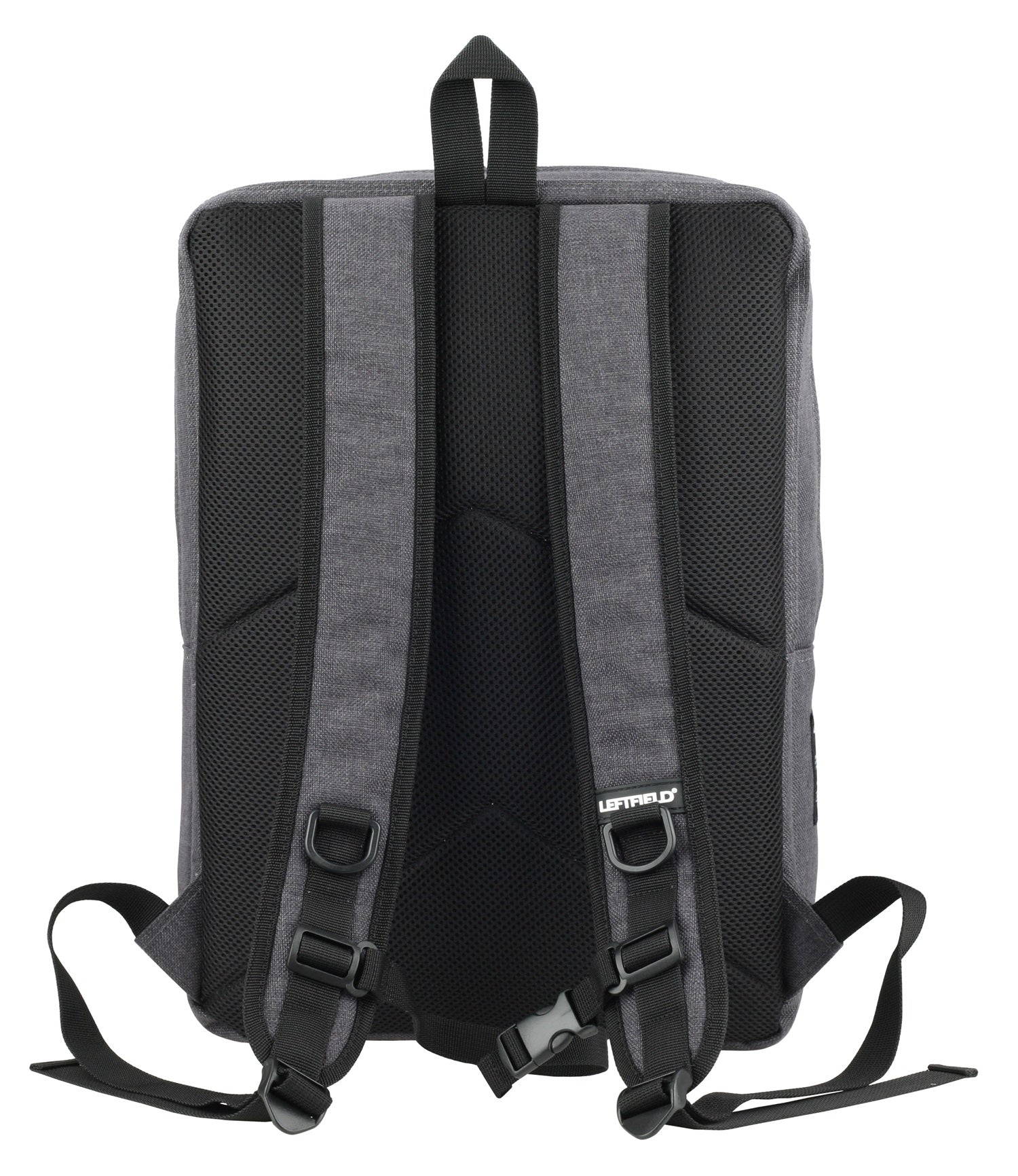 Black Canvas Backpacks School Laptop Travel Camping Rucksacks