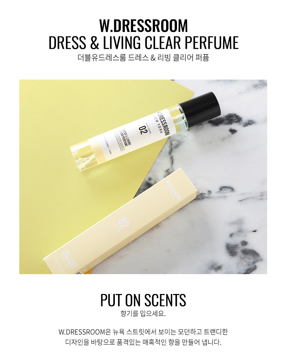 W.Dressroom Dress Living Clear Perfumes 150ml [02. Coco Conut]