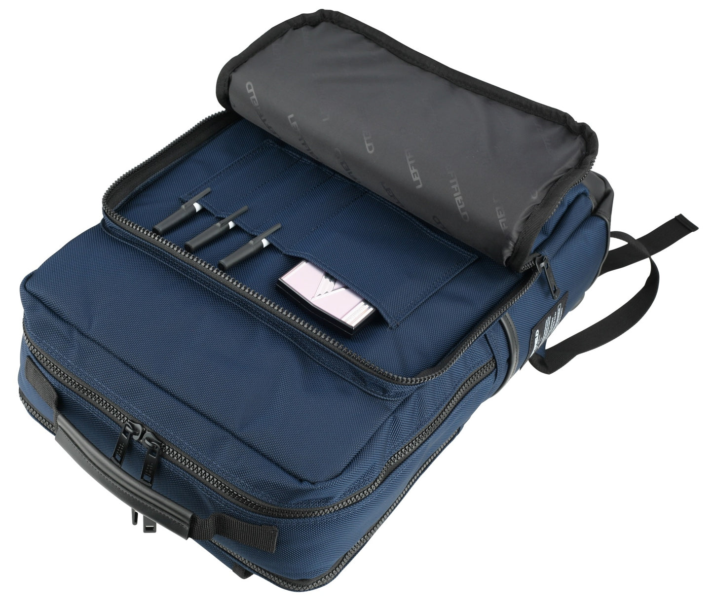 Navy Blue Casual Business Backpacks Laptop Bookbags