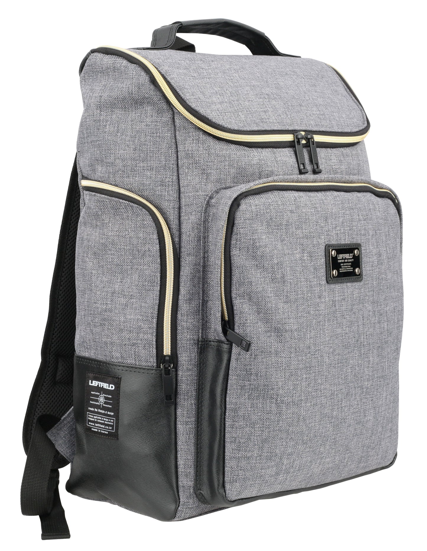 Gray Casual Laptop Backpacks