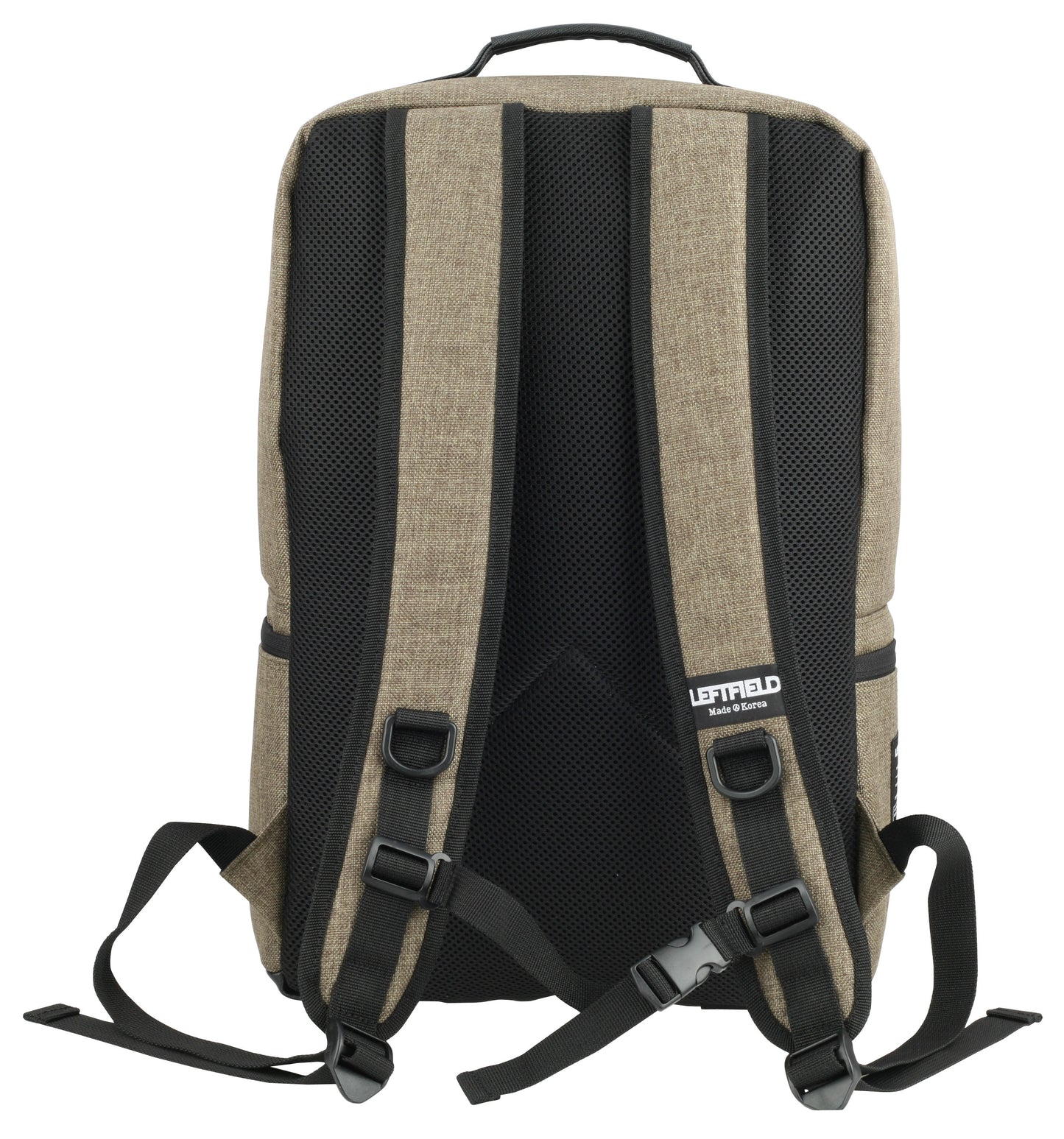 Khaki Green Square Laptop School Backpacks