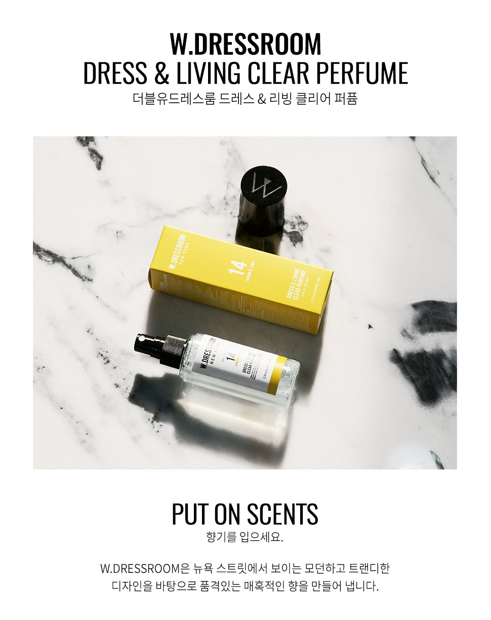 W.Dressroom Dress Living Clear Perfumes 70ml [14. Lemon & Lime]