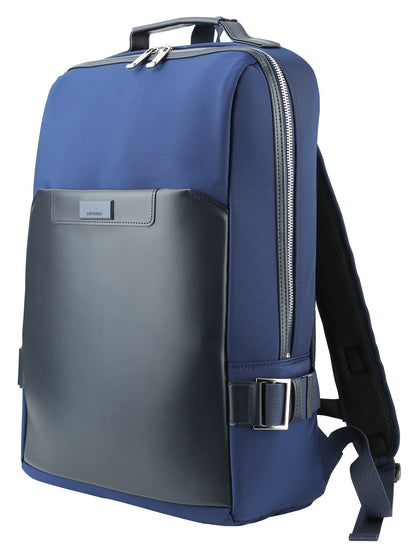 Navy Blue Hybrid Square Business Backpacks