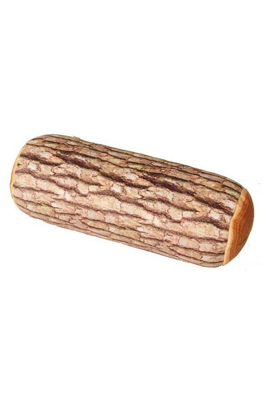 Cylinder Wood Design Log Car Pillows