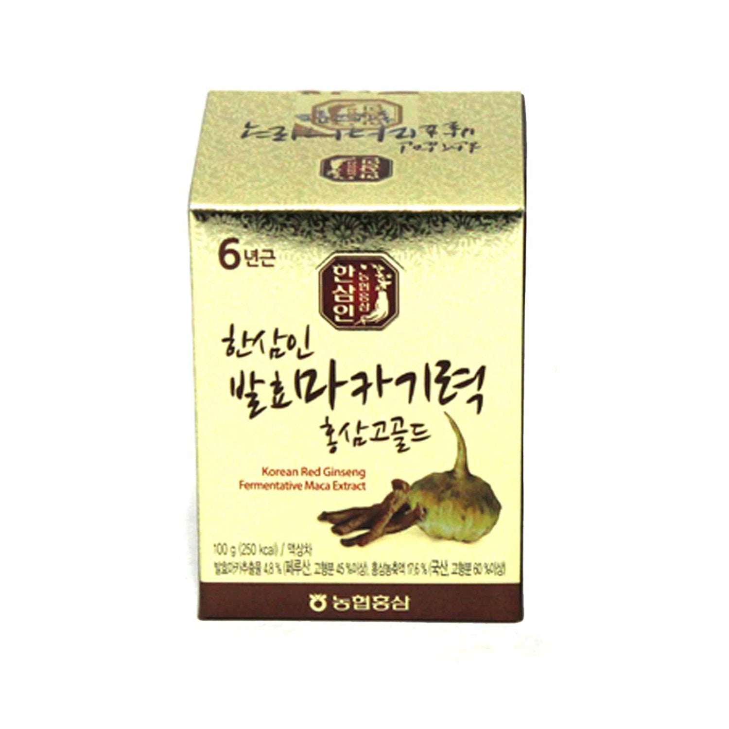 Hansamin Fermented Maca Energy Korean Red Ginseng Extract Go gold Sets