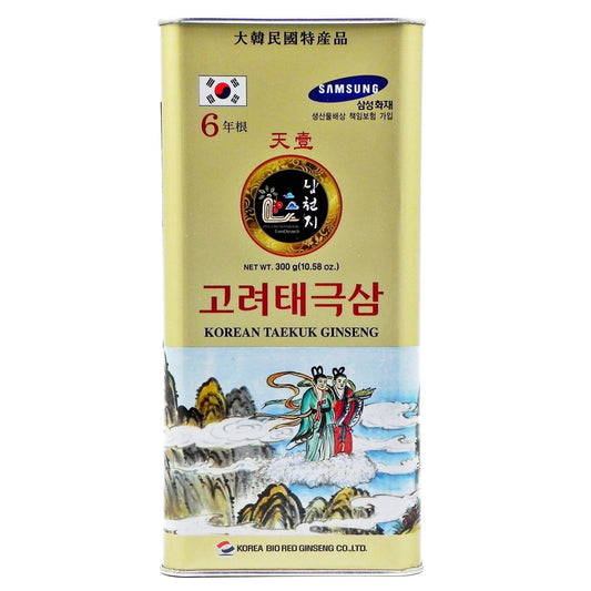 HEAVEN GRADE 6 Years Korean TAEKUK Ginseng Roots 300g [30 Roots]