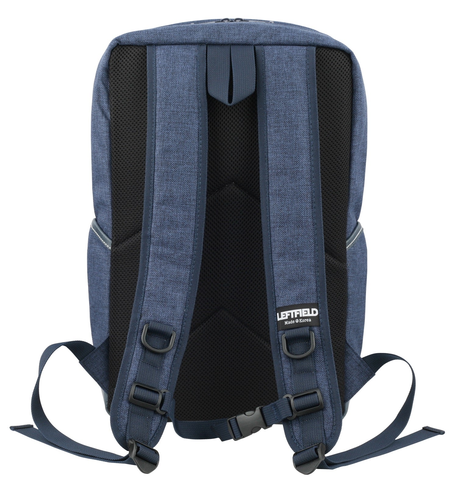 Navy Blue Casual Canvas Laptop School Backpacks