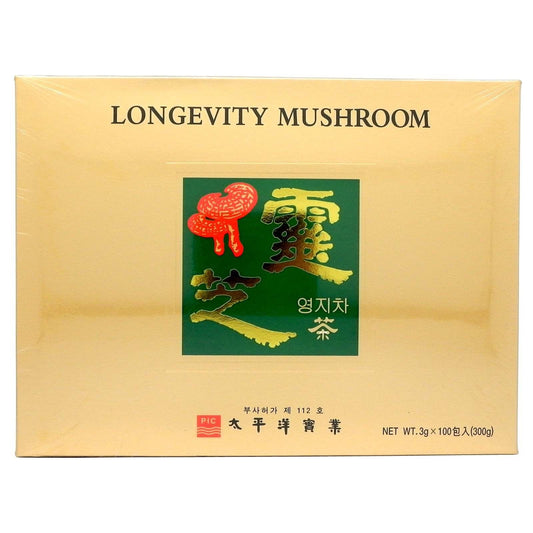 Korean Ganoderma Lucidum Tea 3g x 100 bags Longevity Reishi Mushroom